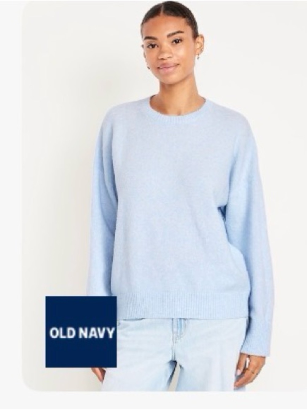 Old Navy Pastel Blue Crewneck Sweater